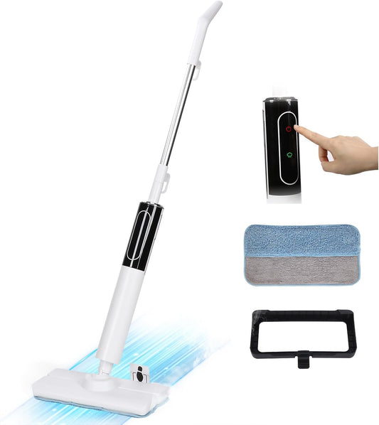 Steam Mop. Detachable Handheld Steam Cleaner for Home.1200W Heat to 260 ¡ãF in 20S. 2 Steam Modes & LED Display. 23FT Cord. Steam Mops for Floor Cleaning. Hardwood.Bathroom. Tile. Carpets